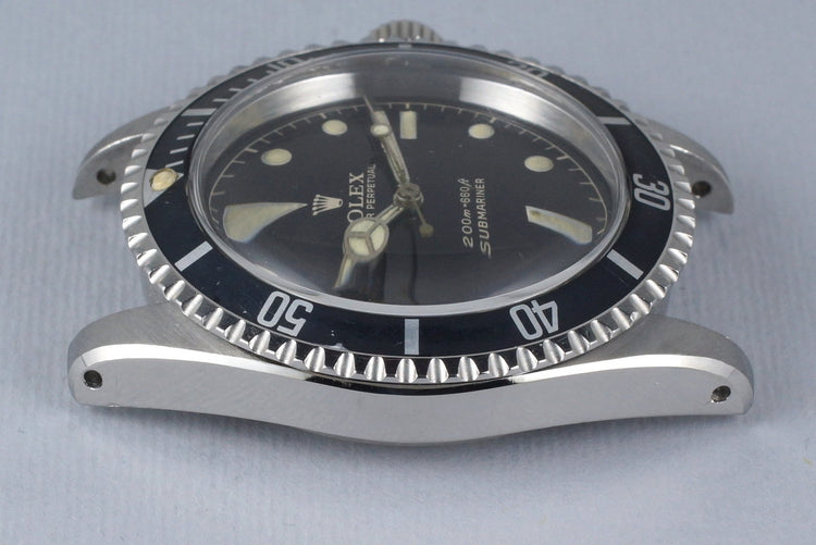 1961 Rolex Submariner 5512 PCG 2 Line “Tulip Crown” Gilt Chapter Ring Dial