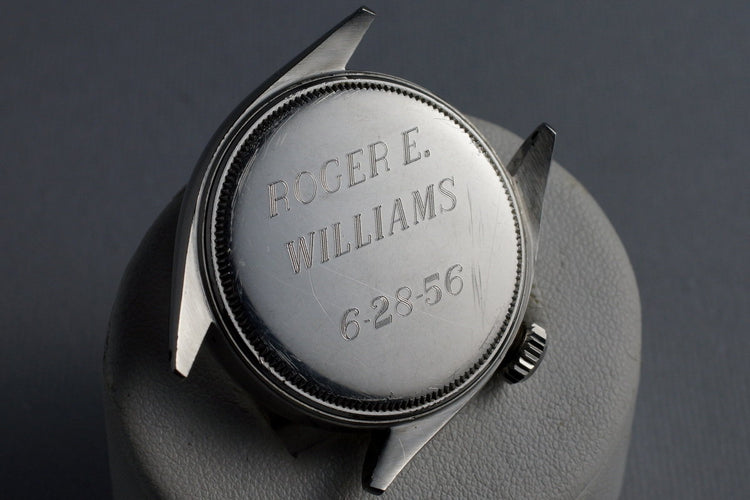 1955 Rolex Oyster 6480 Cream Waffle Dial