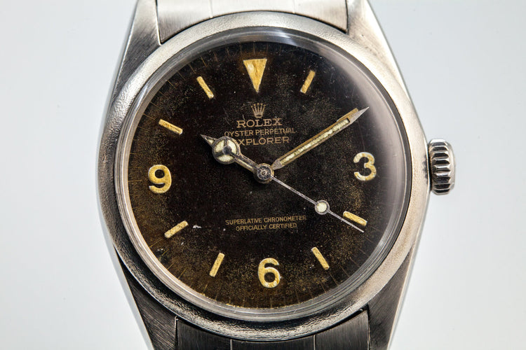 1967 Rolex Explorer 1016 with Tropical Gilt Dial