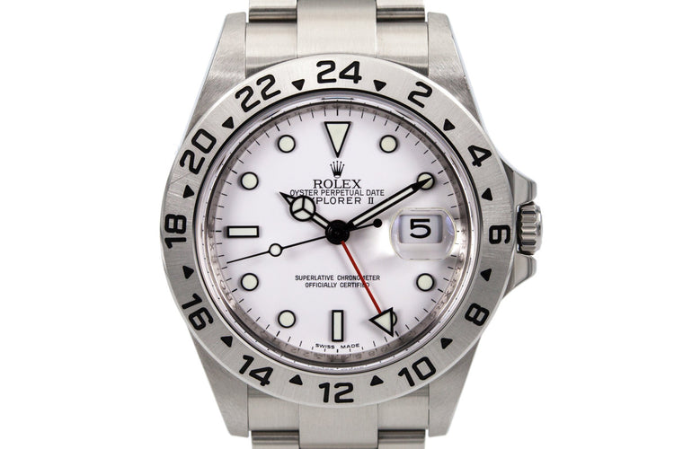 Rolex Explorer II 16570 with 3186 Movement