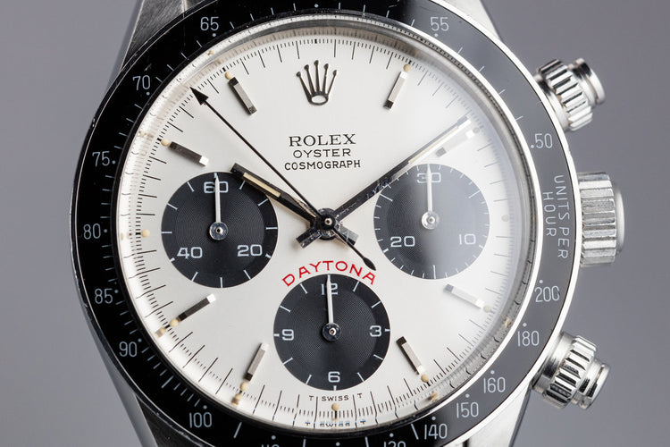 1982 Rolex "Big Red" Daytona 6263 Silver Dial