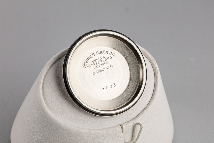 1971 Rolex DateJust 1603 Silver Dial with Papers