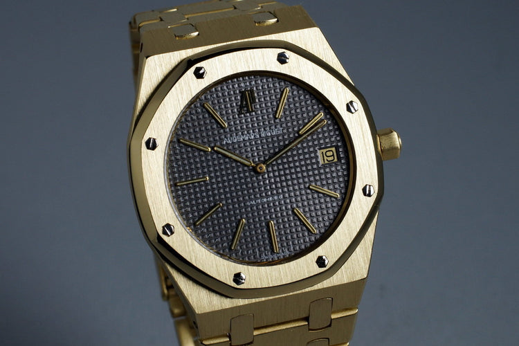 Late 1970’s YG Audemars Piguet 5402BA with Box and Service Papers