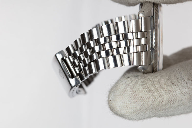 1970 Rolex DateJust 1603 No Lume Silver Dial