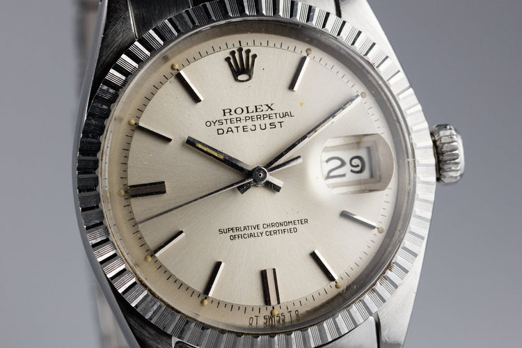 1972 Rolex DateJust 1603 with Silver Sigma Dial