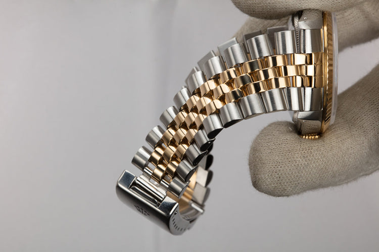 1989 Rolex Two-Tone DateJust 16233 White Dial with Box and Papers