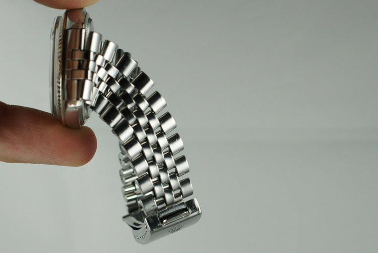 1972 Rolex DateJust 1601 Silver Sigma Dial with Box and Papers