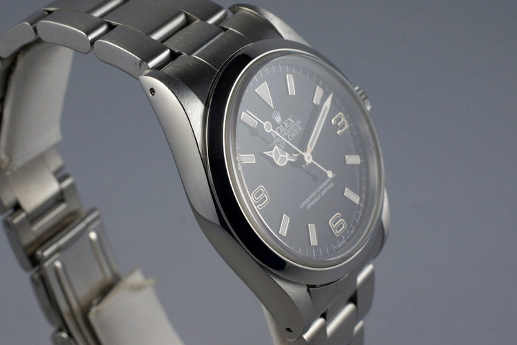 1990 Rolex Explorer 14270 ‘Blackout’ with Box and Papers