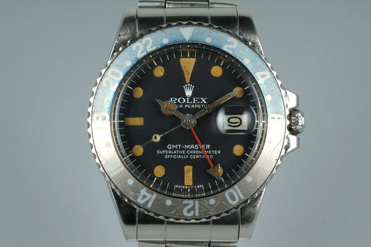 1978 Rolex GMT 1675 with Dark Orange Patina
