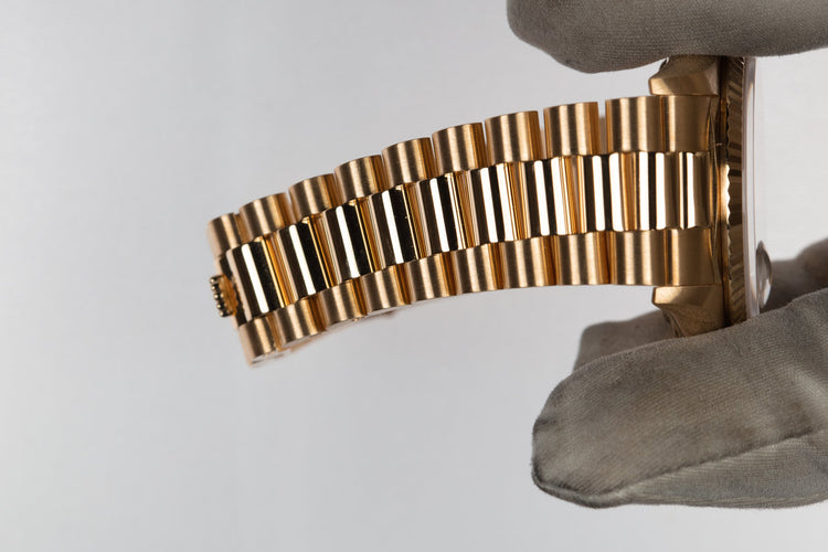 1995 Rolex 18K Day-Date 18238 with Service Papers