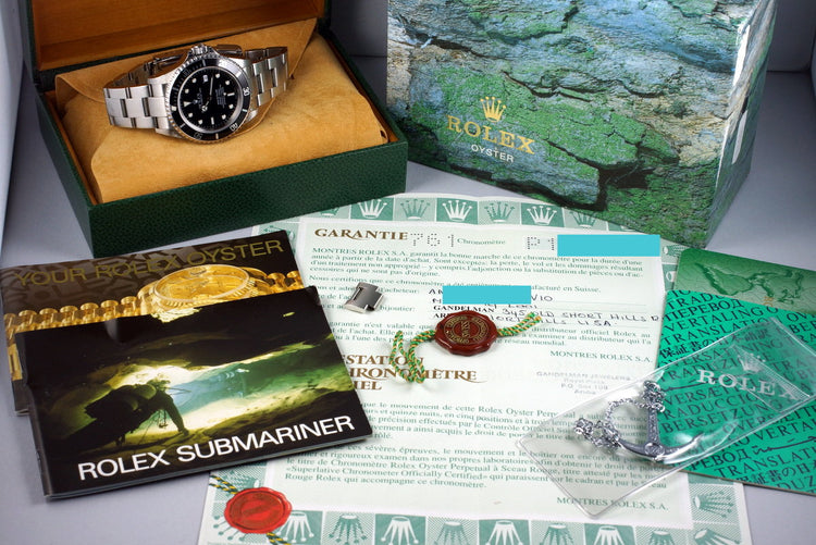 2000 Rolex Sea Dweller 16600 with Box and Papers