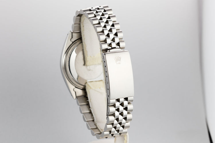 1984 Rolex DateJust 16014 Silver Linen Dial