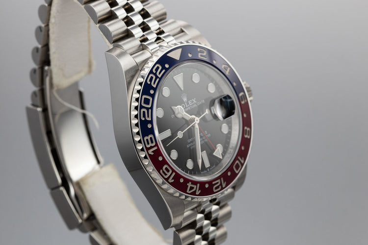 2018 Rolex Ceramic GMT-Master II 126710BLRO with Box and Papers