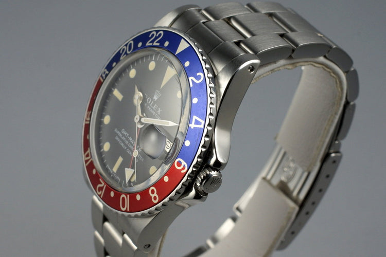 1971 Rolex GMT 1675 Mark I Dial