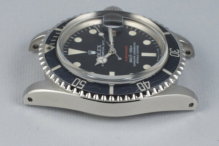1971 Rolex Red Submariner 1680 Mark V Dial