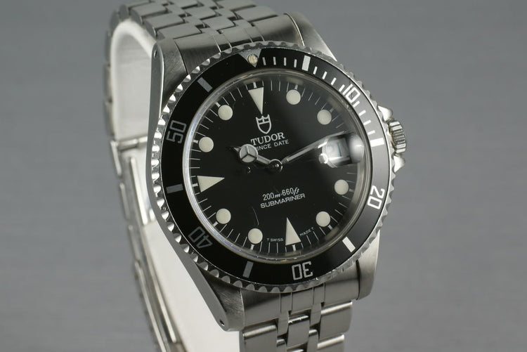 Tudor Submariner 75190 Rolex Crown Club
