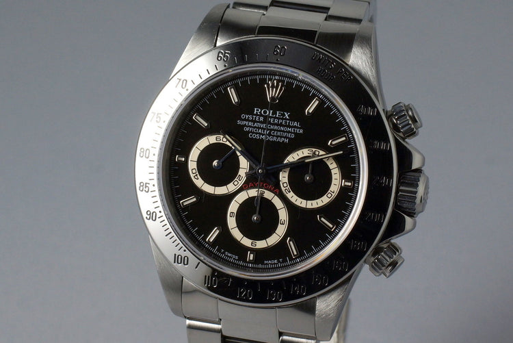 1997 Rolex Zenith Daytona 16520 Black Dial