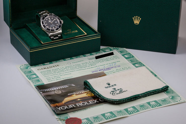 1984 Rolex Sea Dweller 16660 with Box and Papers