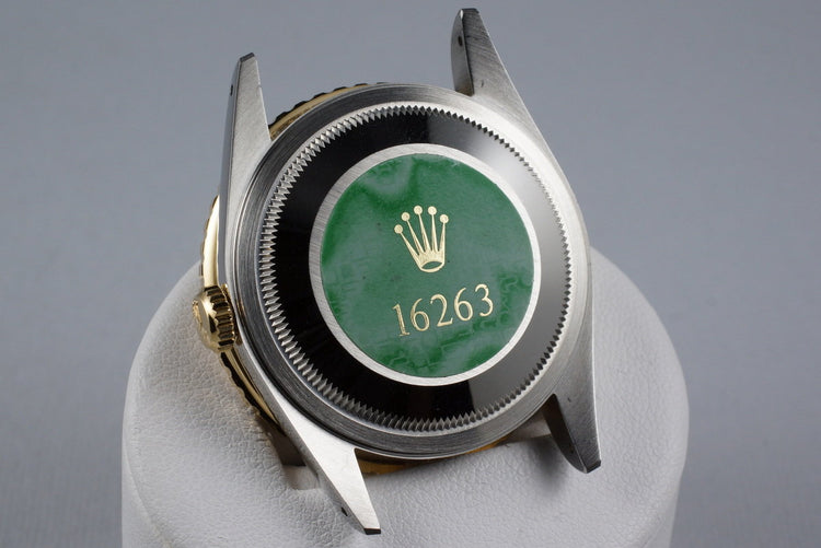 1994 Rolex Two Tone DateJust 16263 Thunderbird with Box and Papers