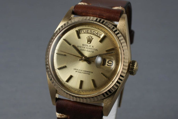 1972 Rolex YG Day-Date 1803