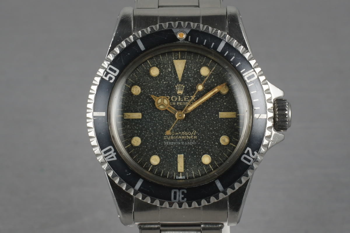 HQ Milton - 1963 Rolex Submariner 5513 Early PCG SERPICO Y LAINO 
