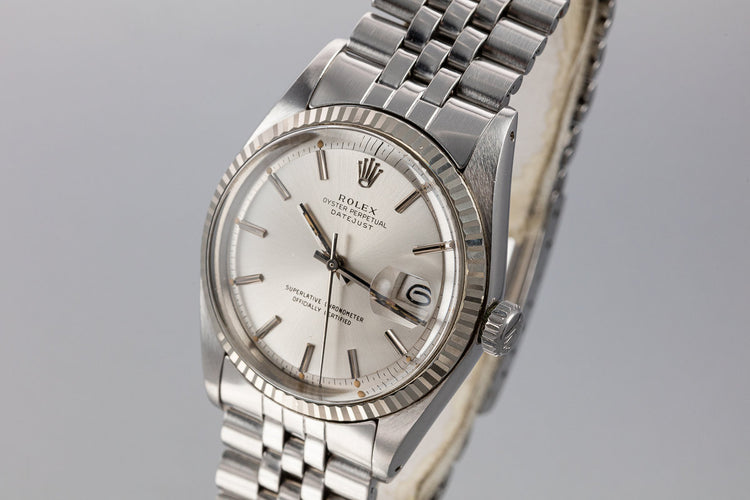 1974 Rolex DateJust 1601 with Silver Sigma Dial