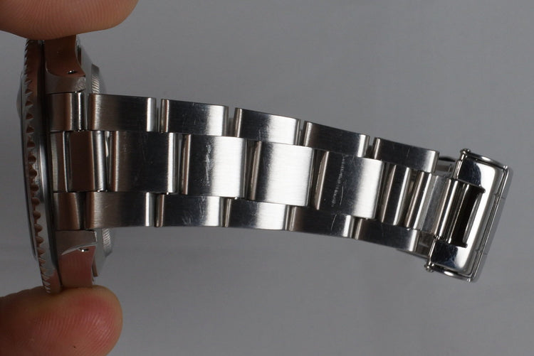 1988 Rolex Submariner 168000 Service Dial with Box and Papers