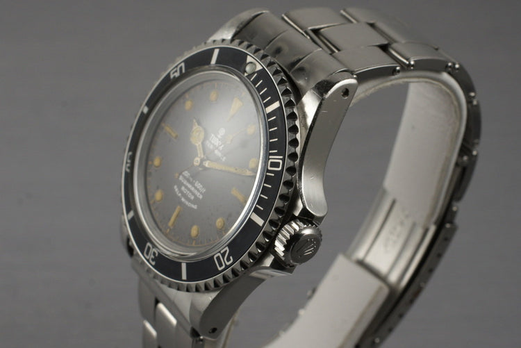 1965 Tudor Submariner 7928 Tropical Chapter Ring Dial with Box
