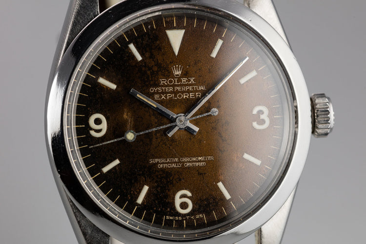 1966 Rolex Explorer 1016 with Tropical Gilt Dial