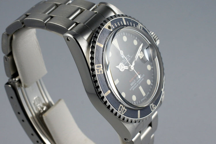 1971 Rolex Red Submariner 1680 Mark V Dial