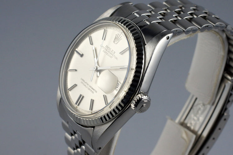 1971 Rolex Datejust 1601 Silver Dial