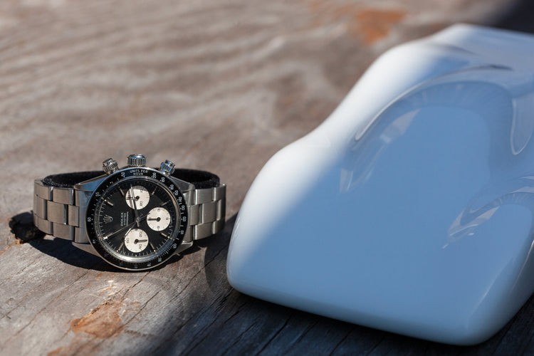 1973 Rolex Daytona 6263 with Black Sigma Dial with Service Papers