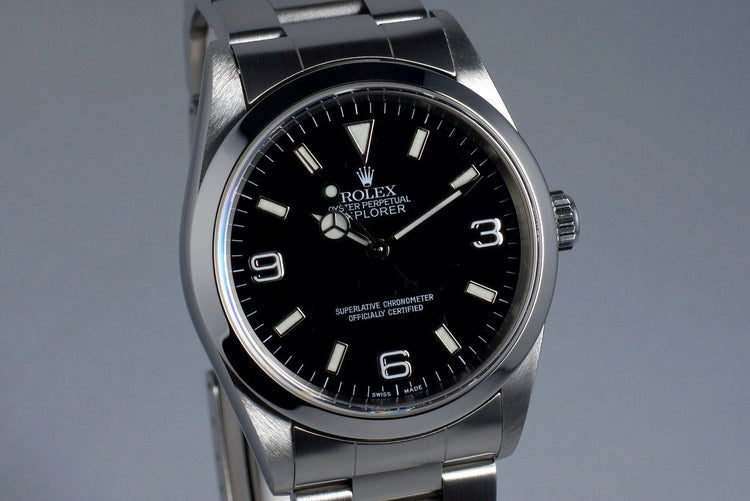 1999 Rolex Explorer 14270 with Box and Papers