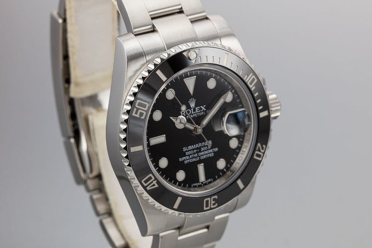 2011 Rolex Ceramic Submariner 116610 with Box and Papers