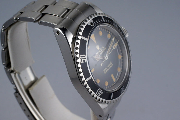 1965 Rolex Submariner 5513 Glossy Gilt Dial