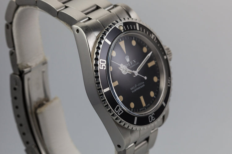 1978 Rolex Submariner 5513 Serif Dial