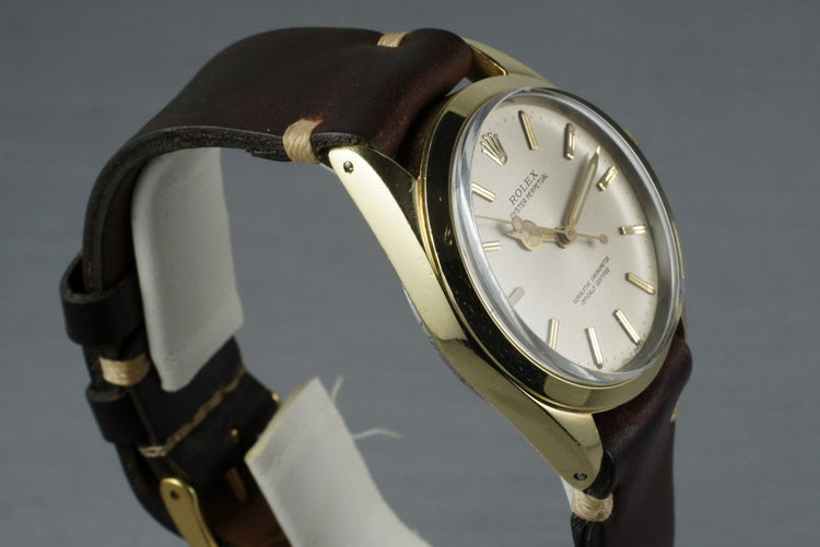 1967 Rolex Gold Shell Oyster Perpetual 1024