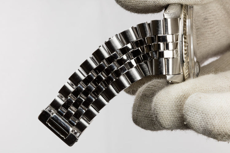 1972 Rolex DateJust 1601 No Lume Silver Dial