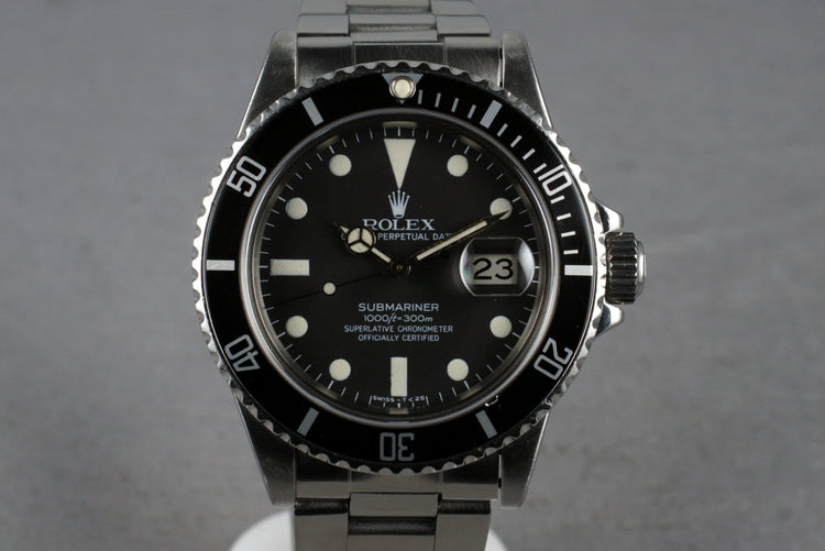 1982 Rolex Submariner 16800