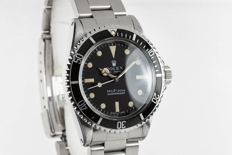 1971 Rolex Submariner 5513 Serif Dial