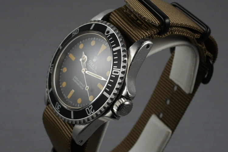 1968 Rolex Submariner 5513 Meters First