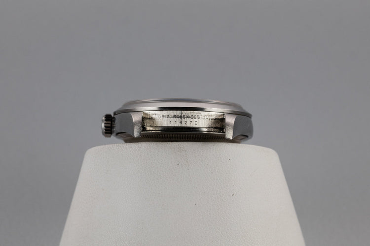 2003 Rolex Explorer 114270 with Box and Papers
