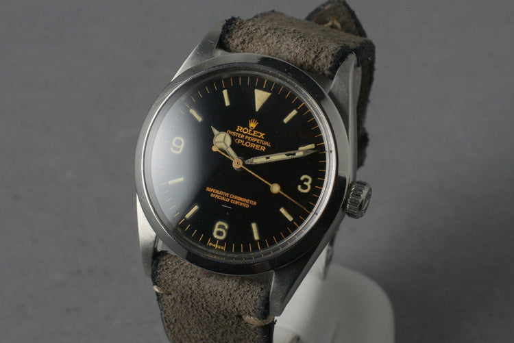 1963 Rolex Explorer 1 1016 with Gilt Underline Dial