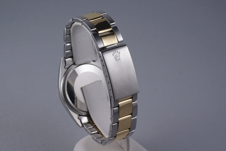 1971 Rolex Two Tone DateJust 1601 with White Roman Dial