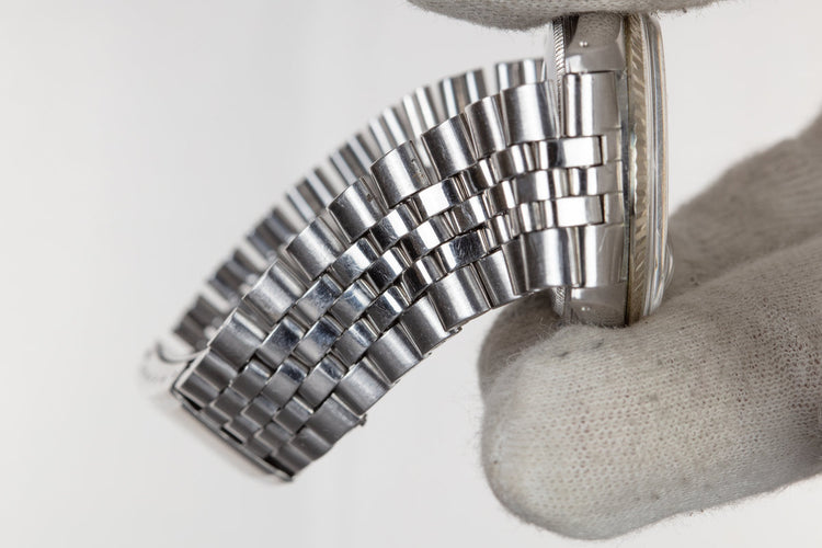 1964 Rolex DateJust 1601 with No Lume Silver Dial