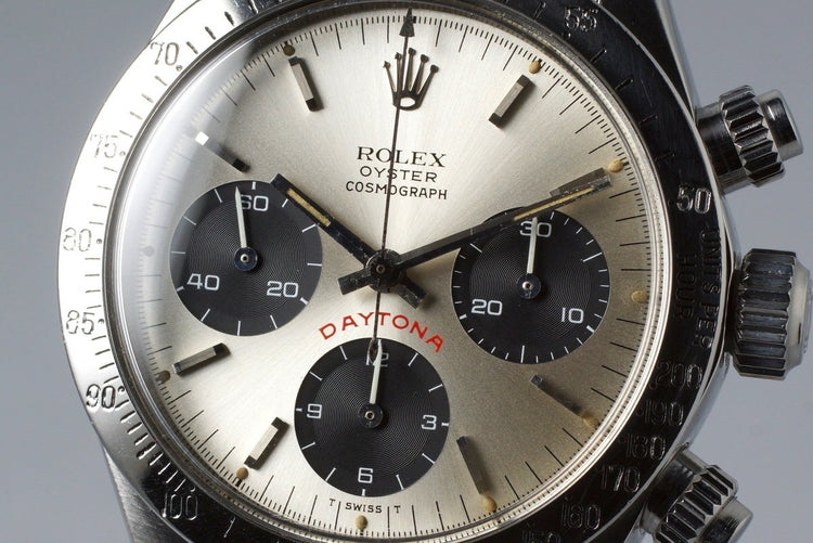 1978 Rolex Daytona 6265 Big Red Silver Dial