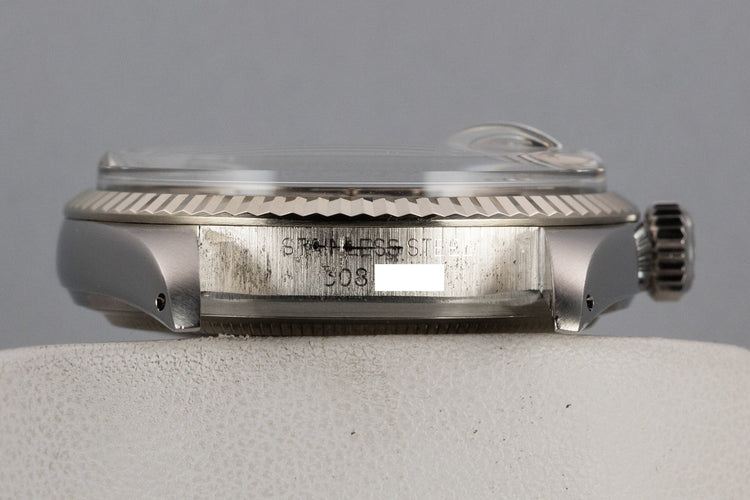 1972 Rolex DateJust 1601 No Lume Sigma Silver Dial