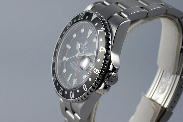 2004 Rolex GMT II 16710 with Box and Papers