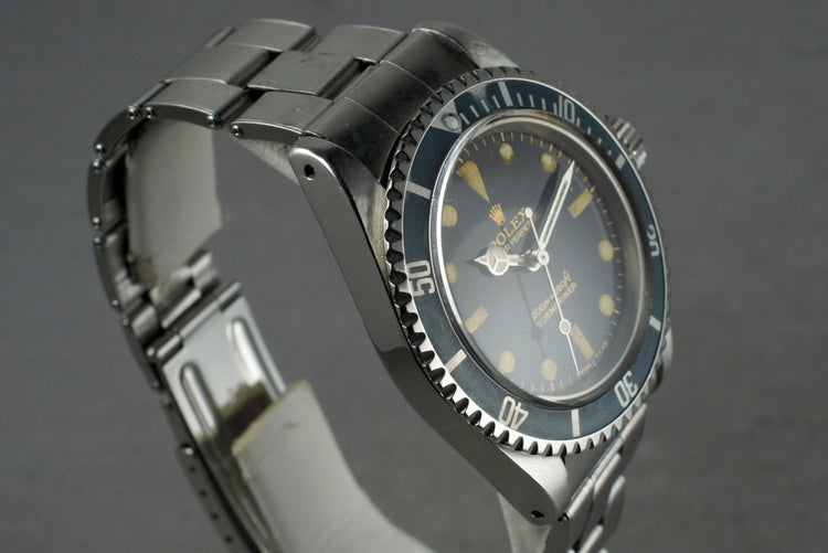 1965 Rolex Submariner 5513 with Gilt Bart Simpson Dial