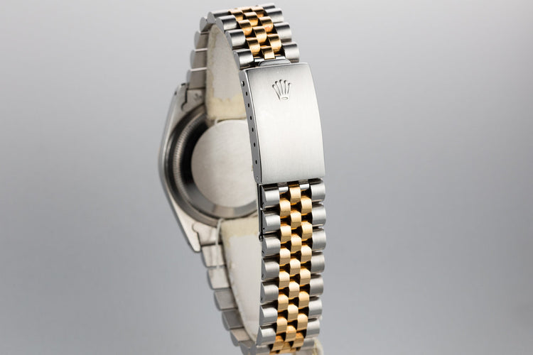 1988 Rolex Two-Tone DateJust 16233 Black Dial with Box and Papers